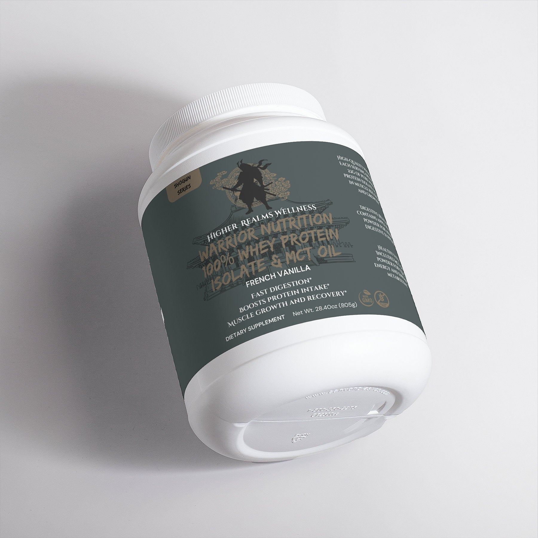 Warrior Nutrition 100% Whey Protein Isolate & MCT Oil (French Vanilla)