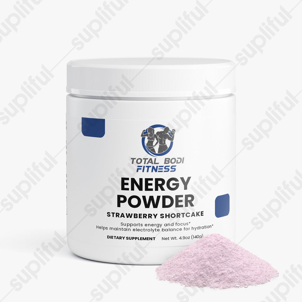 Energy Powder (Strawberry Shortcake)