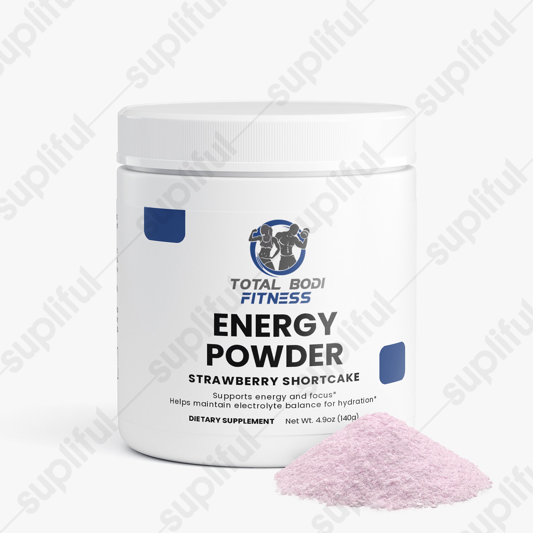 Energy Powder (Strawberry Shortcake)
