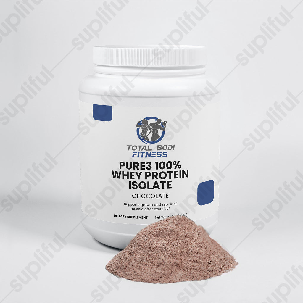 Pure3 100% Whey Protein Isolate (Chocolate)