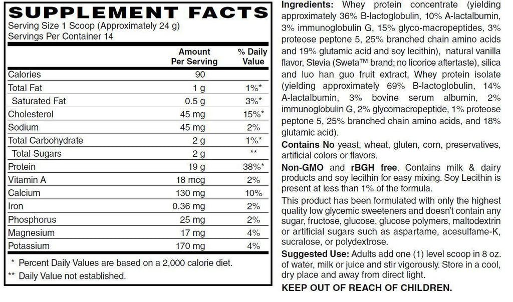 Active Life Vanilla Whey Powder