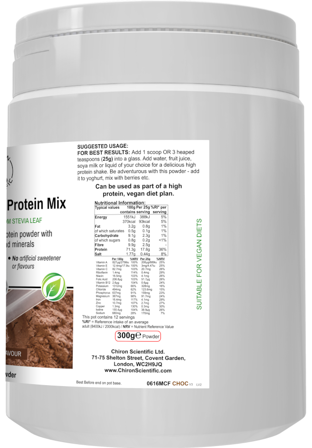 Chocolate Whey Protein Mix